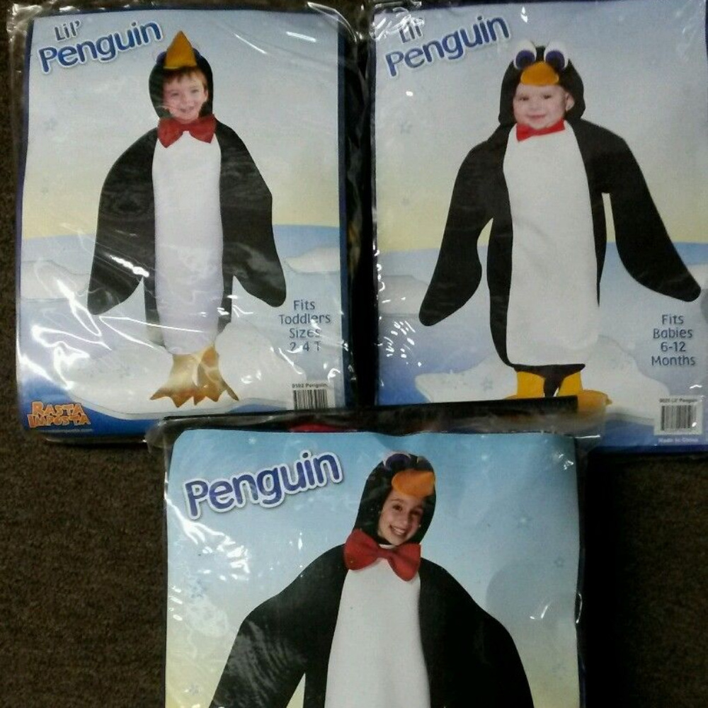 NW Rasta Imposta Penguin Costume infant/ kids sz